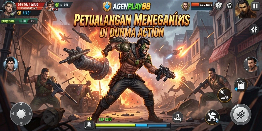 Tampilan seru dari gameplay AGENPLAY88 dengan aksi yang mendebarkan.