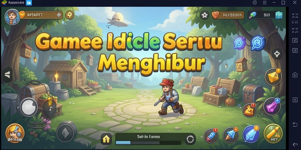 Screenshot API77 menampilkan gameplay Idle yang mengasyikkan.
