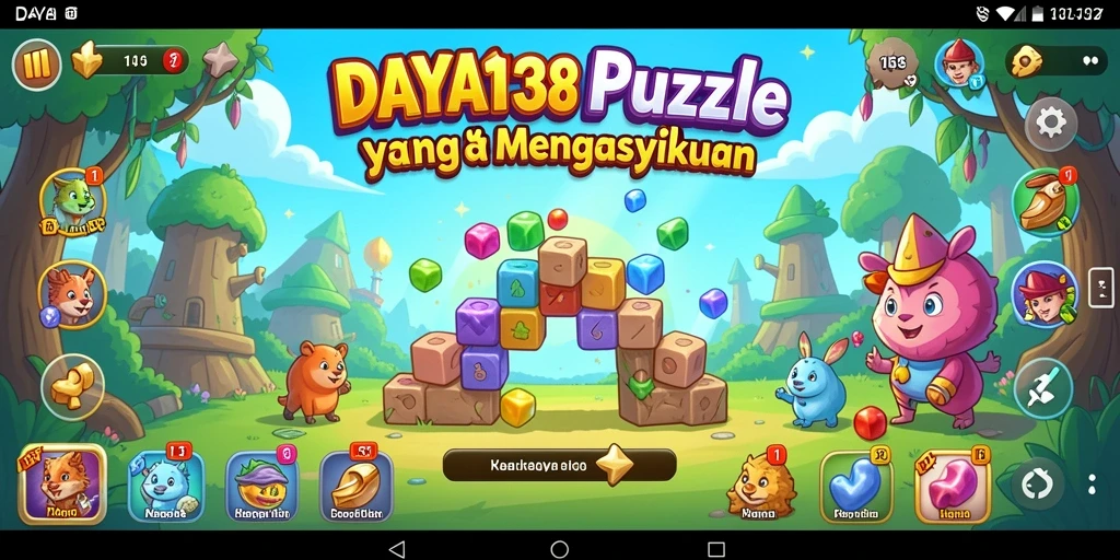 Tampilan gameplay DAYA138 dengan berbagai tantangan puzzle.