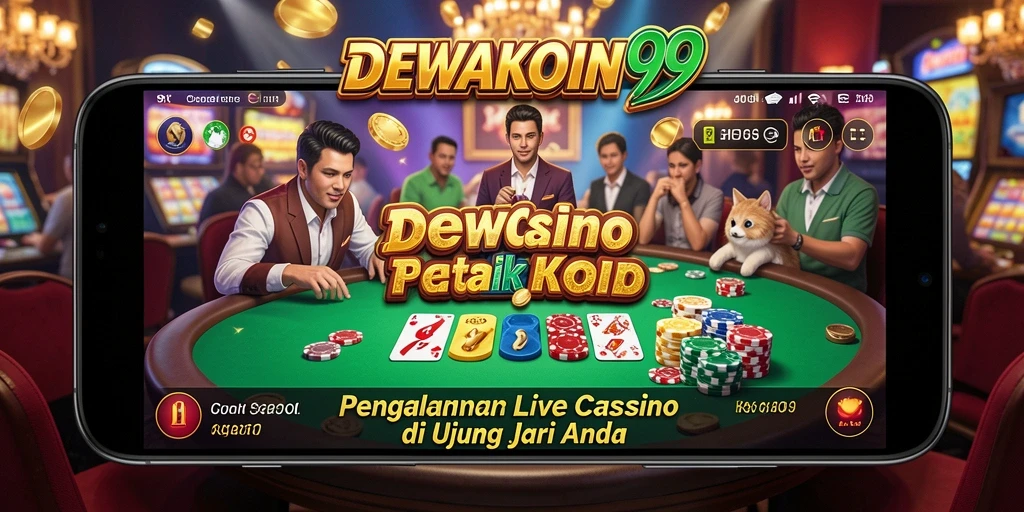 Gameplay seru dengan dealer langsung di DEWAKOIN99.