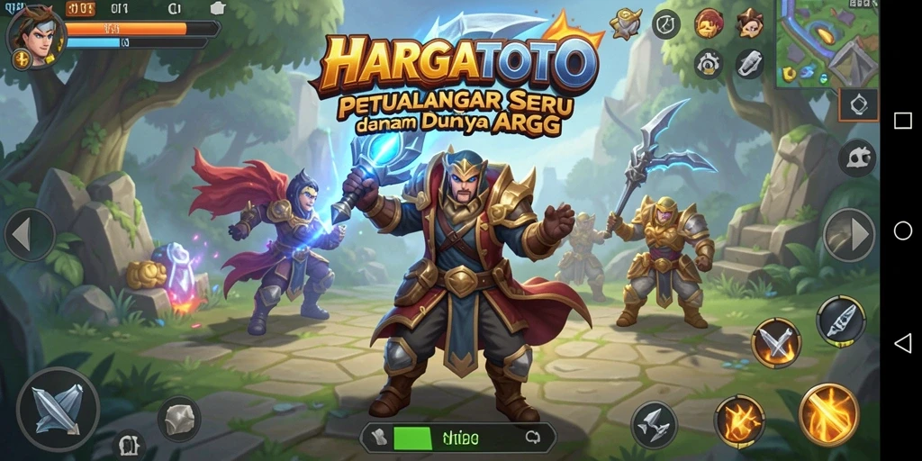 Gameplay seru HARGATOTO dengan aksi ARPG mendebarkan.