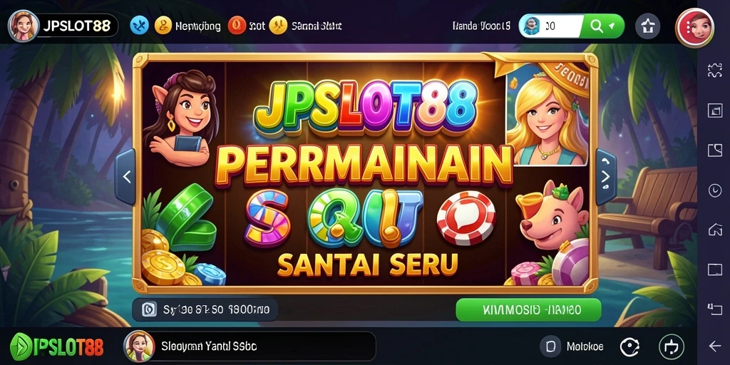 Tangkapan gameplay seru dan grafis menawan dari JPSLOT88.
