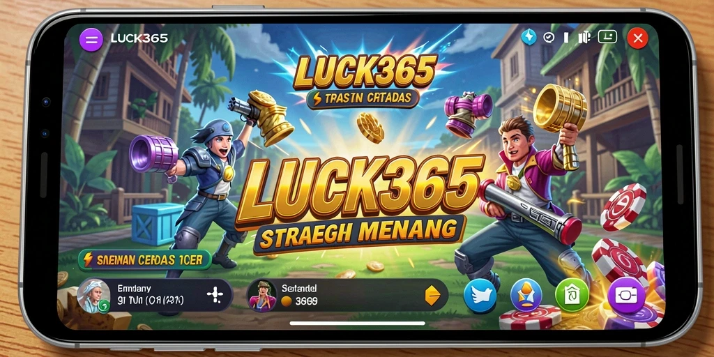 Tampilan gameplay LUCK365 menunjukkan pertarungan strategi yang mendebarkan.