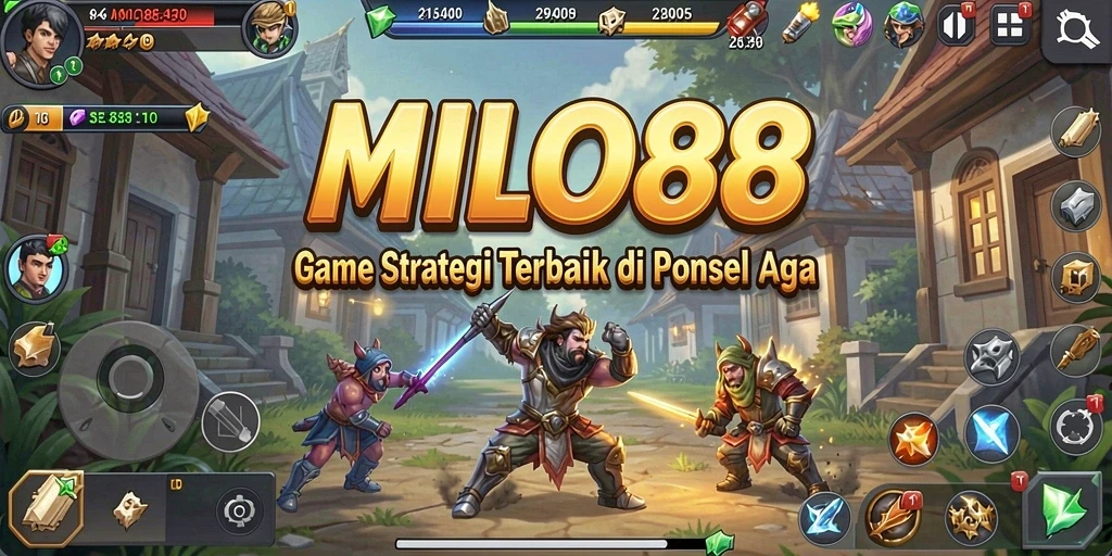 Tangkapan layar gameplay MILO88 menampilkan pertempuran epik dan strategi mendalam.