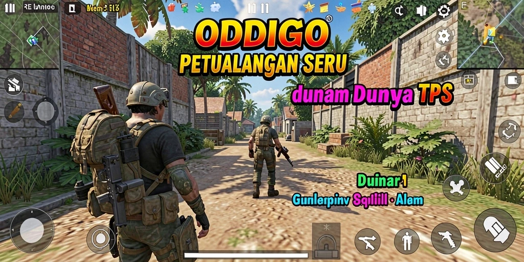 Gameplay menegangkan dengan aksi tembak-menembak yang seru.