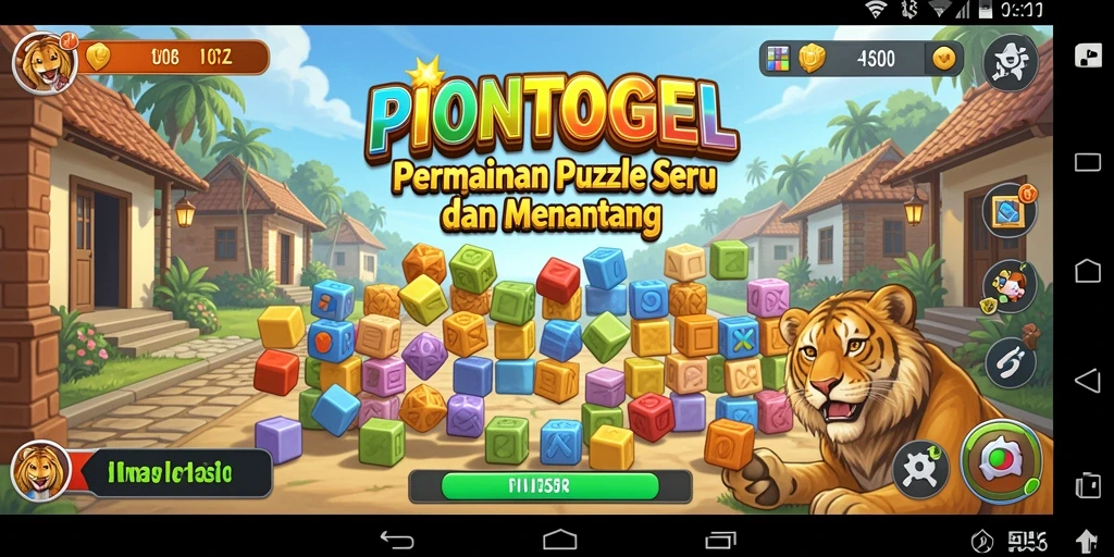Tampilan gameplay utama PIONTOGEL yang menarik dan penuh tantangan.