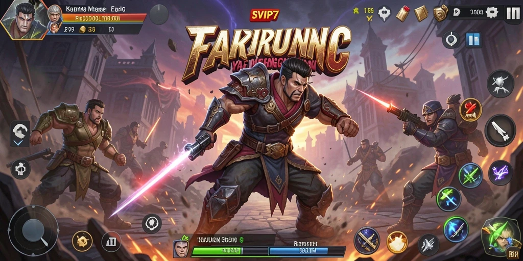 Tampilan permainan <strong>SVIP7</strong> yang mendebarkan saat pertarungan sedang berlangsung.