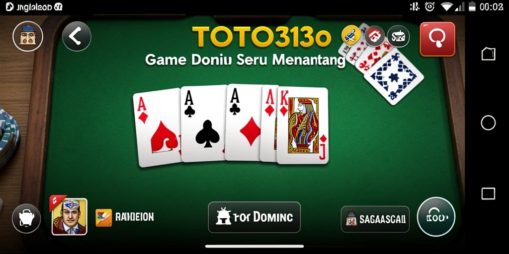 Mainkan TOTO313 dan nikmati pengalaman Domino yang menakjubkan.