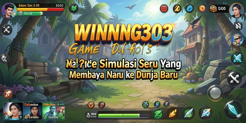 Tangkapan layar yang menggambarkan momen seru dalam gameplay WINNING303.